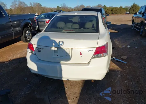 2008 Honda Accord 3.5 Ex-L из США, поврежденный, VIN 1HGCP36888A019524